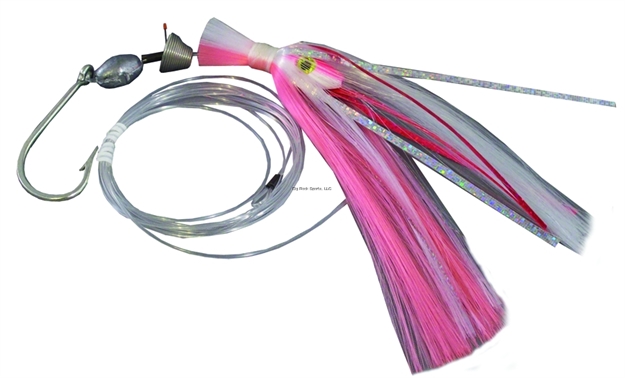 Picture of Blue Water Candy Ballyhoo Rig, 1/2 Oz, Pink/White