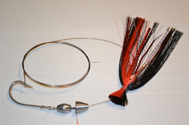 Picture of Blue Water Candy Ballyhoo Rig, 1 Oz, Red/Black