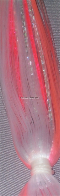 Picture of Blue Water Candy Hair And Mylar Skirt, 1/2 Oz, Pink/White