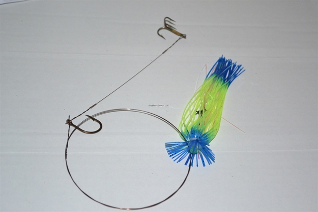 Picture of Blue Water Candy Hot Shot King Rig Sgl Nose/Trail #4 Blue/Chart