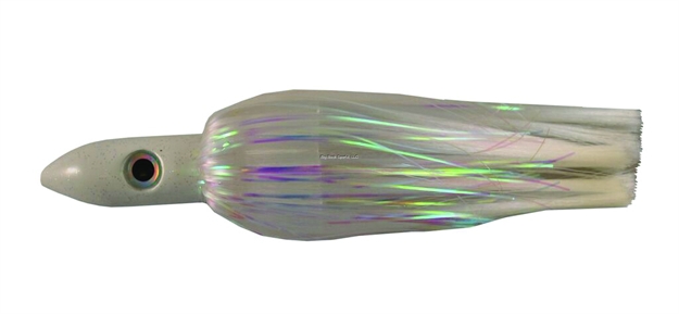 Picture of Blue Water Candy Jag, 9", 8 Oz, Crystal Skirt/White Head