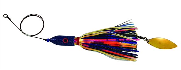 Picture of Blue Water Candy Jag-A-Hoo Fishing Rig, 8 Oz, Blue/Black