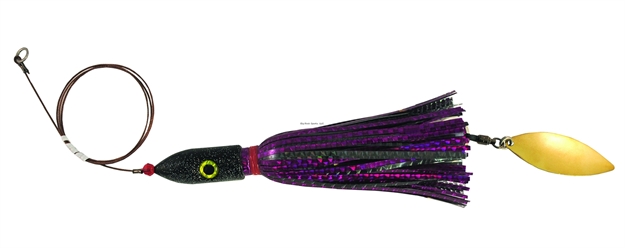 Picture of Blue Water Candy Jag-A-Hoo Fishing Rig, 8 Oz, Purple/Black