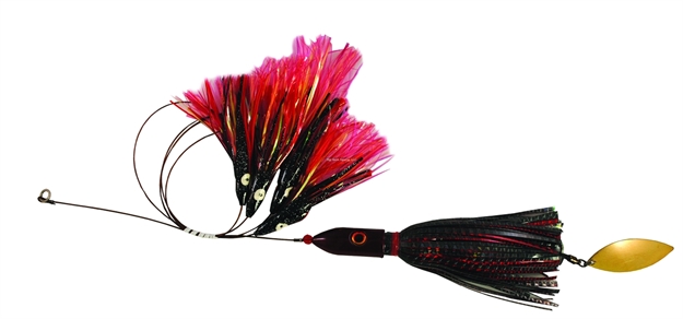 Picture of Blue Water Candy Jag-A-Hoo Fishing Rig, 8 Oz, Red/Black 58203