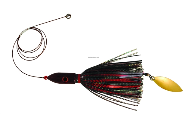 Picture of Blue Water Candy Jag-A-Hoo Fishing Rig, 8 Oz, Red/Black