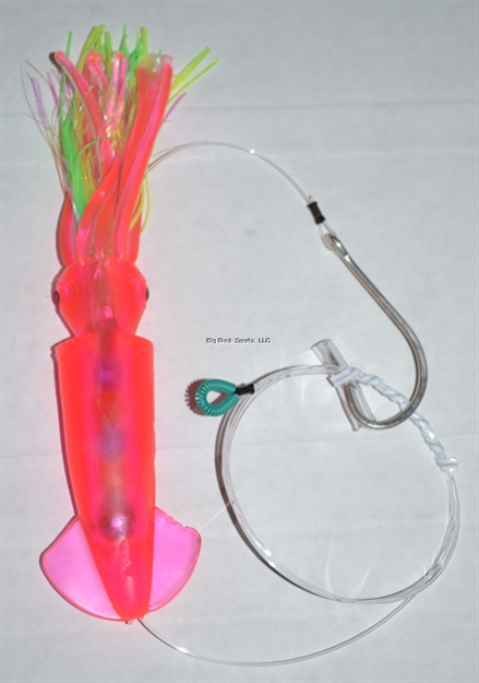 Picture of Blue Water Candy Mahi Mauler Fishing Rig, 7", 6 Oz, Pink