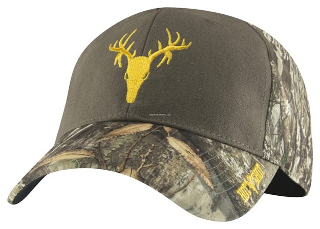 Picture of Blue Water Candy Men's Cotton/Polyester Camo/Solid Ballcap With Black Twill Accent, Adjustable, Osfm Moon Shine Camo