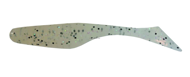 Picture of Blue Water Candy Paddle Tail, 4", Sparkle Ice, 8/Pack