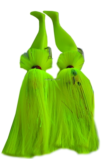 Picture of Blue Water Candy Parachute Rig, 6", 3 Oz/2 Oz, Shad Chartreuse