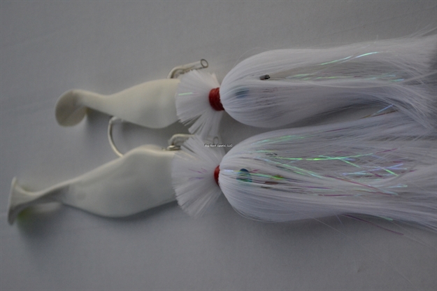 Picture of Blue Water Candy Parachute Rig, 6"/9", 6 Oz/2 Oz, Shad White