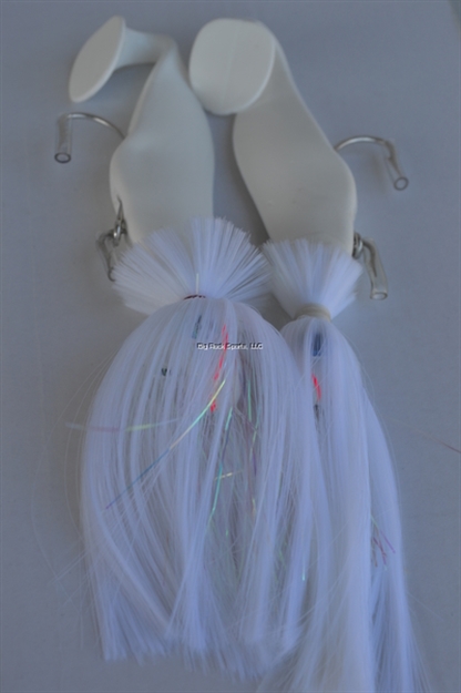 Picture of Blue Water Candy Parachute Rig, 9", 6 Oz/3 Oz, White Shad