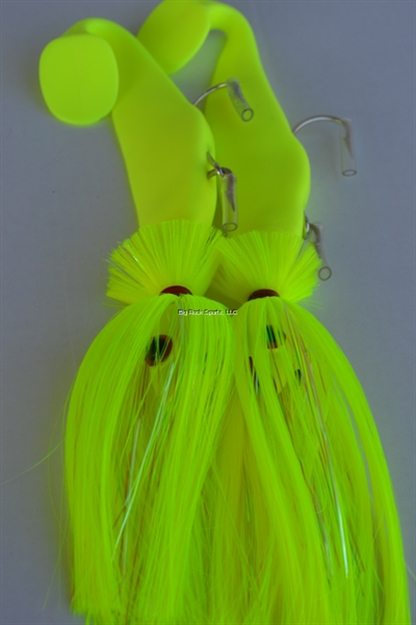 Picture of Blue Water Candy Parachute Rig, 9", 8 Oz/4 Oz, Chartreuse Shad