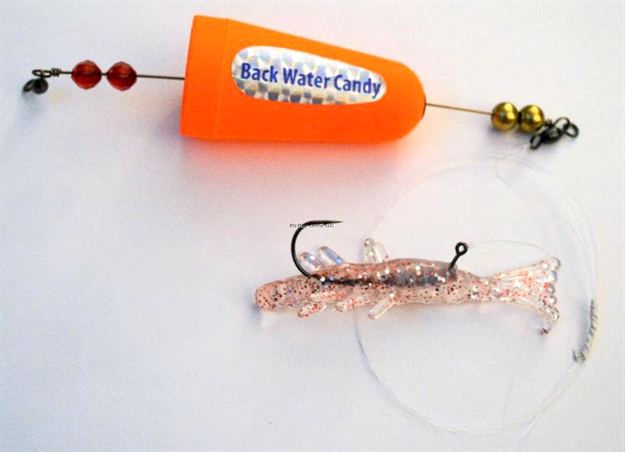 Picture of Blue Water Candy Poppin' Cork Rigged W/4" Shrimp Carolina Bug
