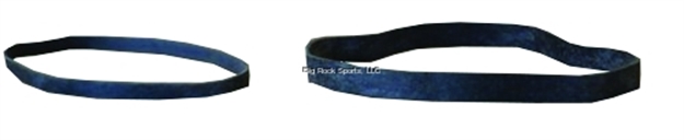 Picture of Blue Water Candy Rubber Bands 1/4Lb Bag #16 UV Resistant