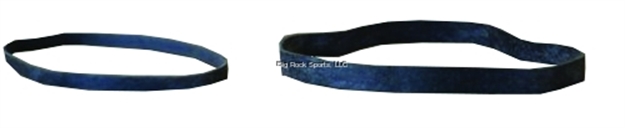 Picture of Blue Water Candy Rubber Bands 1/4Lb Bag #32 UV Resistant