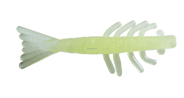 Picture of Blue Water Candy Shrimp, 4", Glow, 8/Pack