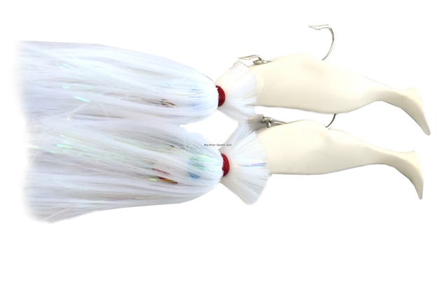 Picture of Blue Water Candy Tandem 10 Oz. X 6 Oz. Loaded Parachute Rig White