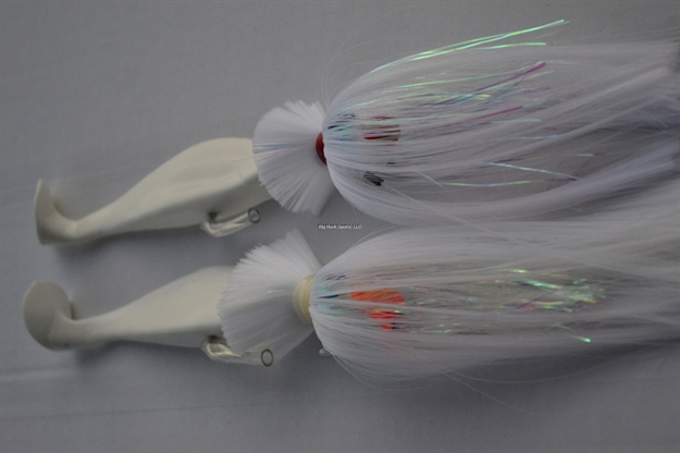Picture of Blue Water Candy Tandem Rig, 9", 5 Oz/3 Oz, White Shad
