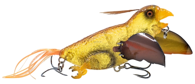 Picture of Blue Water Candy The Smuggler 3.5" - Clear Finch