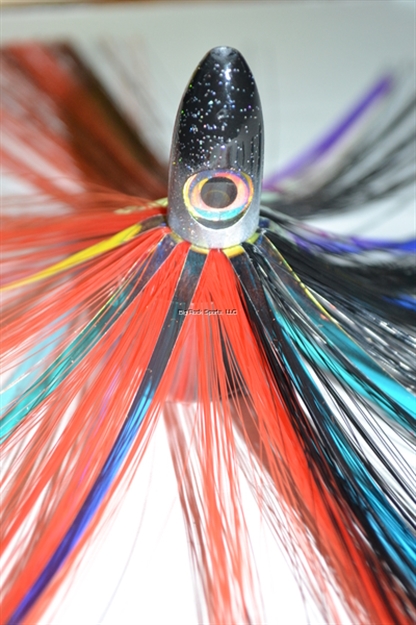 Picture of Blue Water Candy Tweener Jag, 8", 1 3/4 Oz, Red/Black