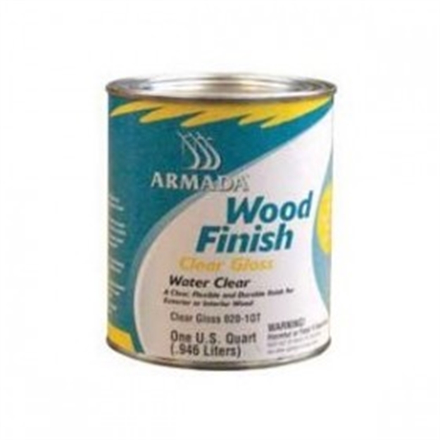 Picture of Blue Water Marine Paint Arm Wood Fin Cleargloss GL