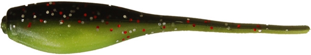 Picture of Bobby Garland Baby Shad, 2", Licorice/Chartreuse Pearl, 18/Bag BS150-18