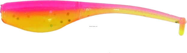 Picture of Bobby Garland Baby Shad Swim'r, 2 1/4", Mo'glo Electric Chicken Glo, 15/Bag