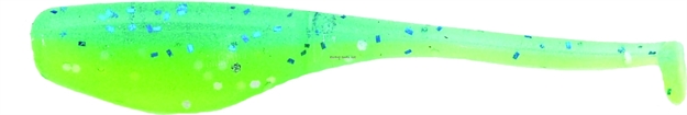 Picture of Bobby Garland Baby Shad Swim'r, 2 1/4", Mo'glo Screamer, 15/Bag