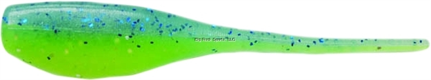 Picture of Bobby Garland Mo' Glo Baby Shad Glow-In-The-Dark, 2", Screamer, 18/Bag
