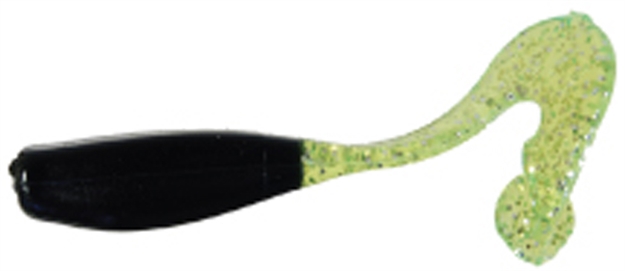 Picture of Bobby Garland Stroll'r, 2 1/2", Black/Chartreuse Silver, 12/Bag