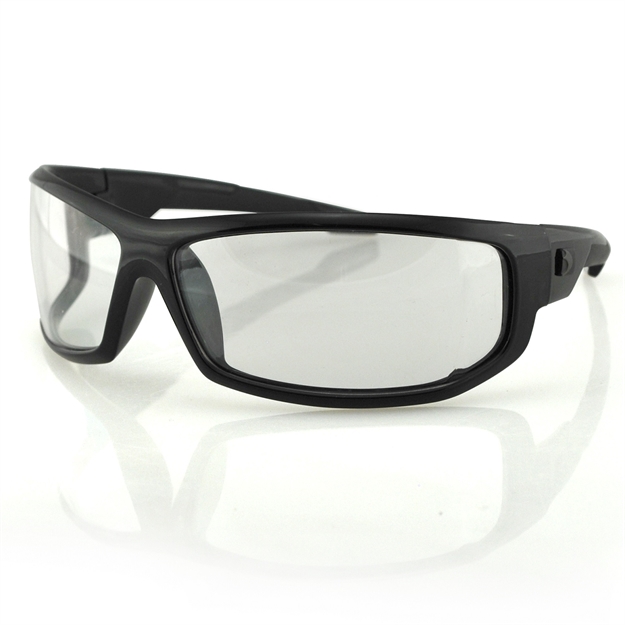 Picture of Bobster Axl Sunglasses-Black Frame-Anti-Fog Clear Lens