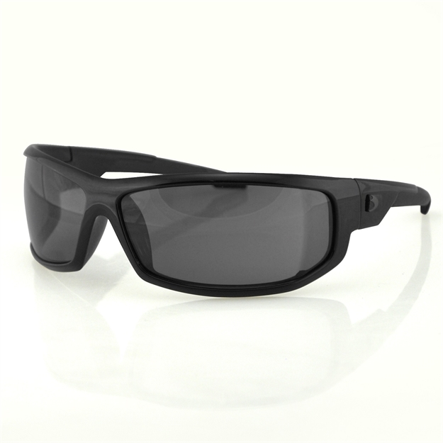 Picture of Bobster Axl Sunglasses-Black Frame-Anti-Fog Smoked Lens