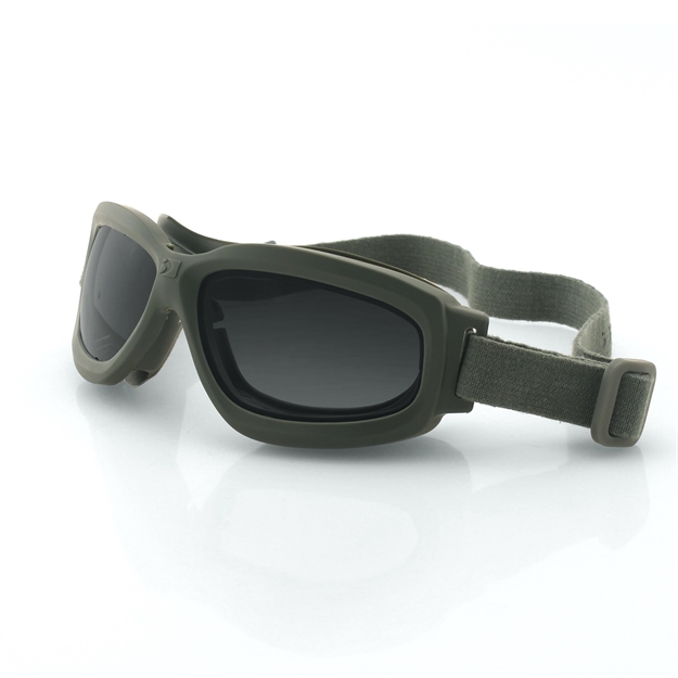 Picture of Bobster Bravo 2 Ballistic Goggle-Grn Frame-3 Anti-Fog Lenses
