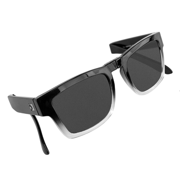 Picture of Bobster Brix Folding Sunglasses-Gloss Grad Frame-Smoked Lens