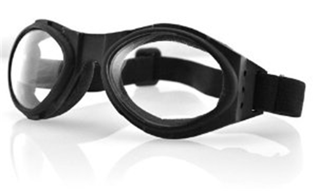 Picture of Bobster Bugeye Goggles Black Frame Clear Lens