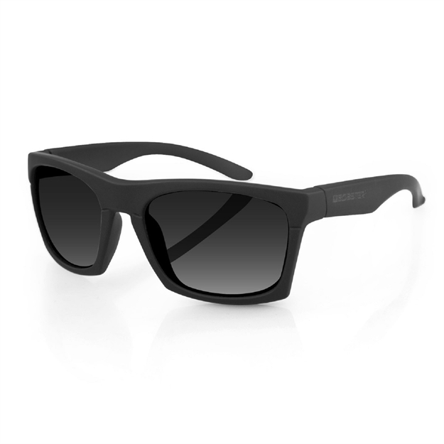 Picture of Bobster Capone Sunglasses W-Matte Black Frame And Smoked Len