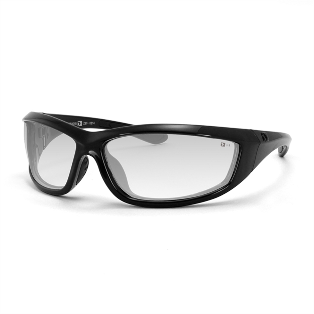 Picture of Bobster Charger Sunglass Z87-Black Frame-Anti-Fog Clear Lens