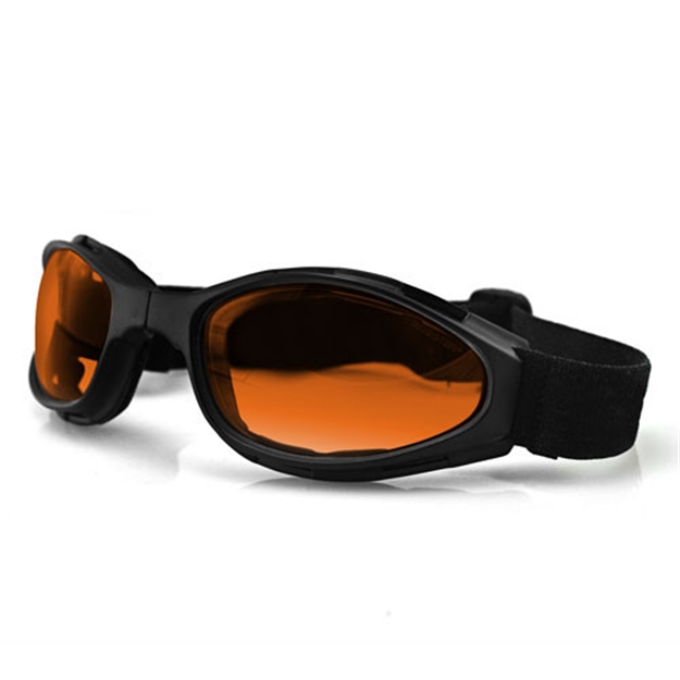 Picture of Bobster Crossfire Small Folding Goggles Anti-Fog Amber Lens