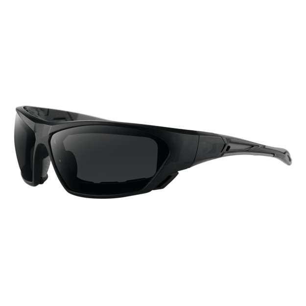 Picture of Bobster Crossover Sunglasses Matte Black Frame Smoked Lens