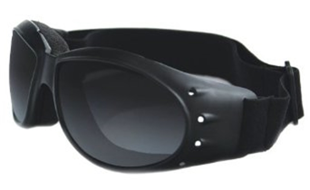 Picture of Bobster Cruiser Goggles Black Frame Antifog Smoked Lens