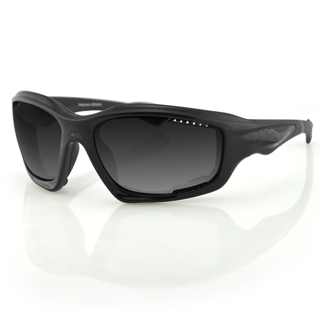 Picture of Bobster Desperado Sunglass-Black Frame-Anti-Fog Smoked Lens