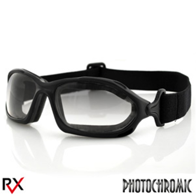 Picture of Bobster Dzl Riding Goggles Anti-Fog Photoc Lens