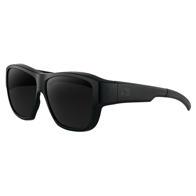 Picture of Bobster Eagle Sunglasses Matt Black Frame Smoked Lens