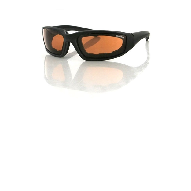 Picture of Bobster Foamerz 2 Sunglass, Black Frame, Anti-Fog Amber Lens