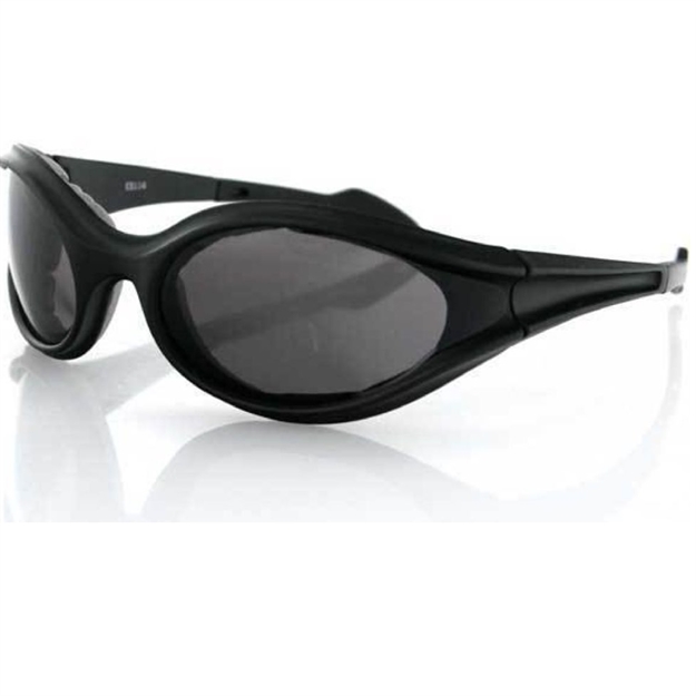 Picture of Bobster Foamerz Sunglass, Black Frame, Anti-Fog Smoked Lens