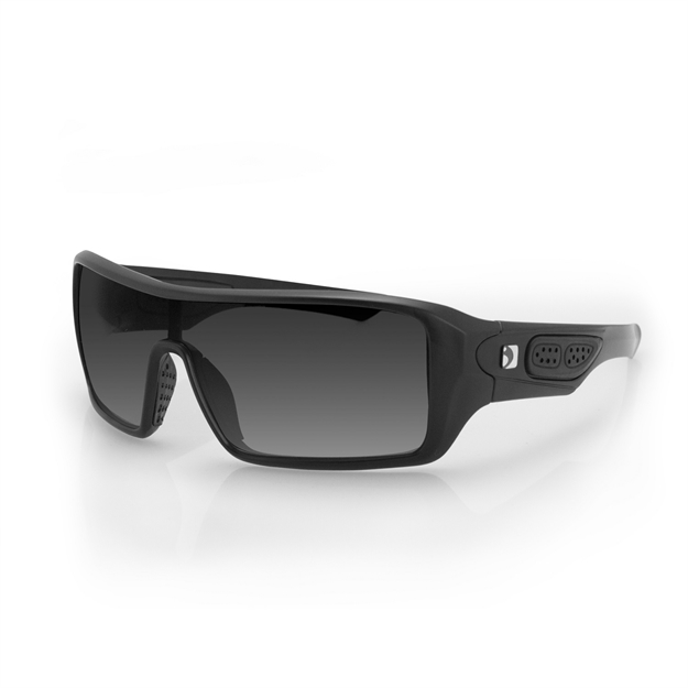 Picture of Bobster Paragon Sunglasses-Matte Black With Smoked Lenses