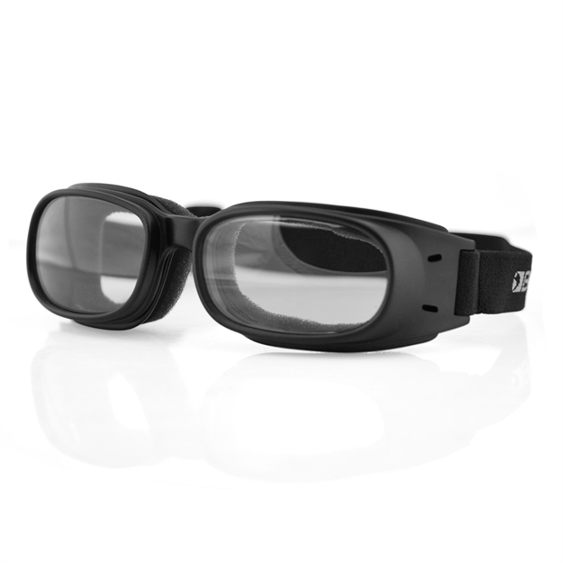 Picture of Bobster Piston Goggle, Black Frame, Clear Lens