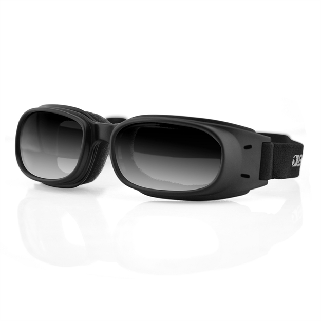 Picture of Bobster Piston Goggle, Black Frame, Smoked Reflective Lens