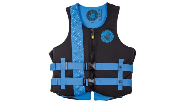 Picture of Body Glove/Sports Dimenion Vest Stealth Blk/Blue Xs/S 17242-BLKBLU-XS/S