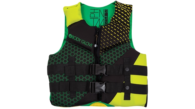Picture of Body Glove/Sports Dimenion Vest Yth Phantom Grnlim